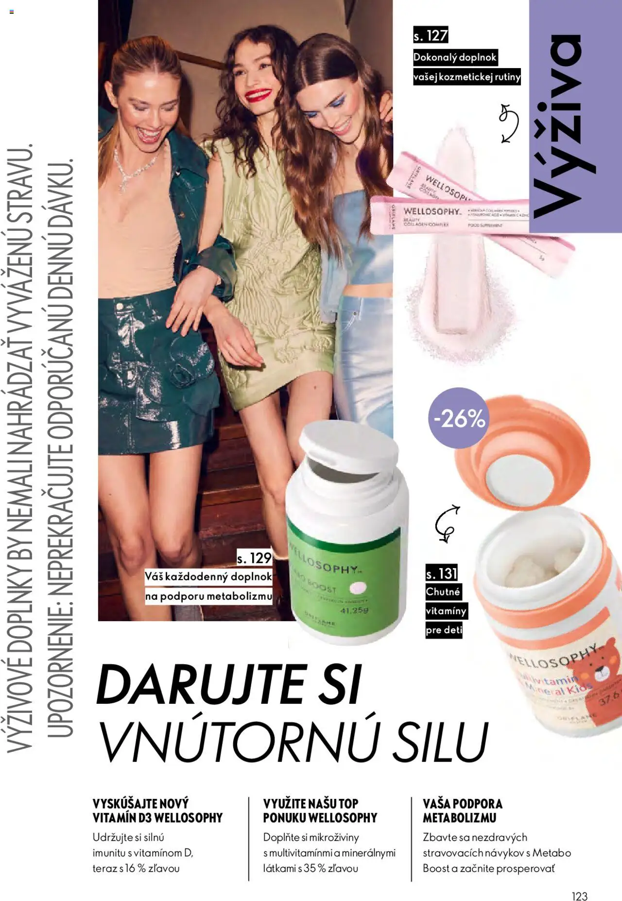 Nové Oriflame akcie – leták je platný od 12.11.2025 | Strana: 123 | Produkty: Metabo