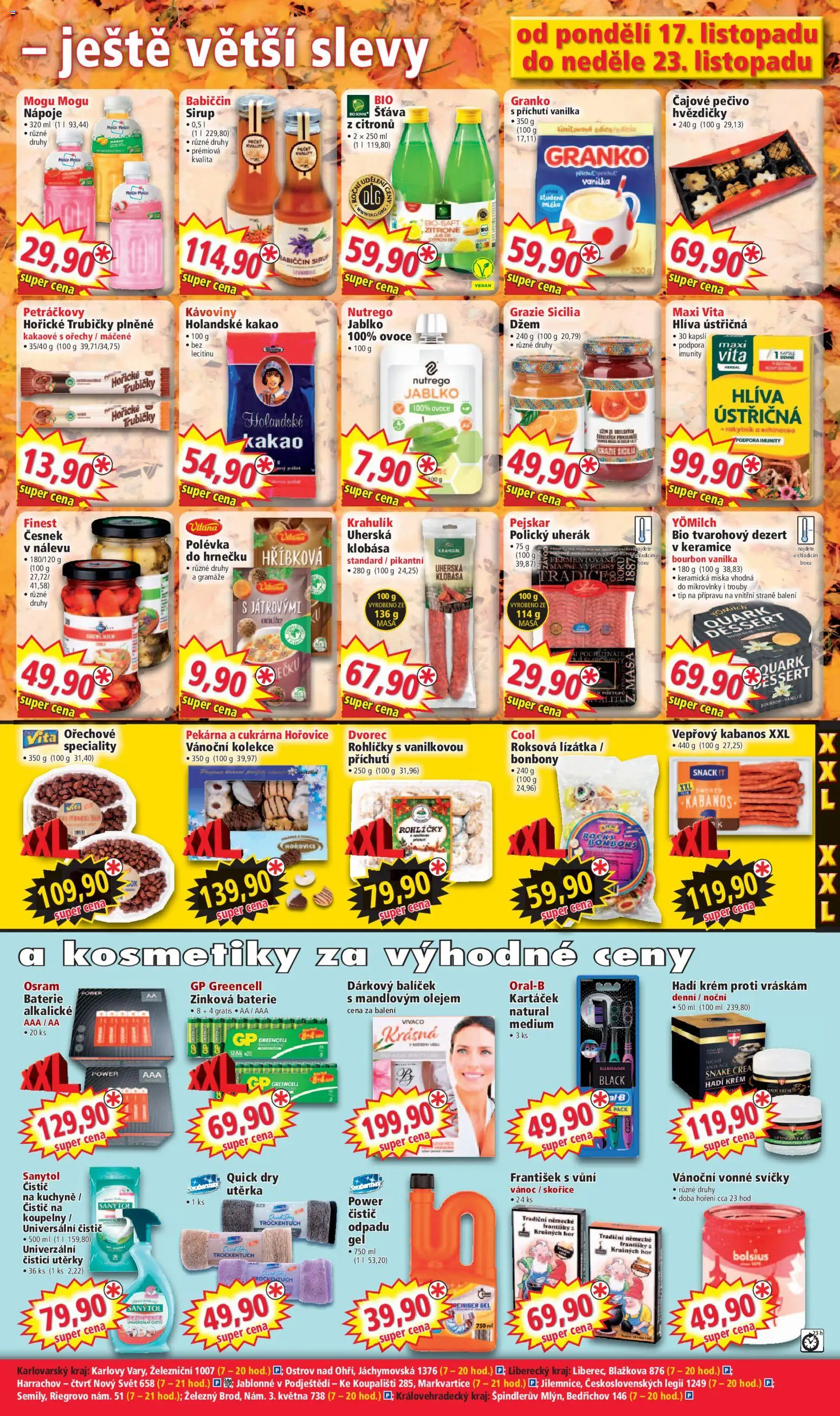 Norma leták od 17.11.2025 | Strana: 5 | Produkty: Ořechy, Utěrky, Kakao, Utěrka