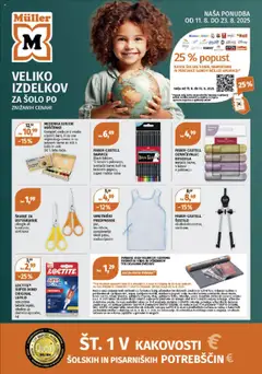 Müller katalog - pregled letaka veljavnega od 11.08.2025