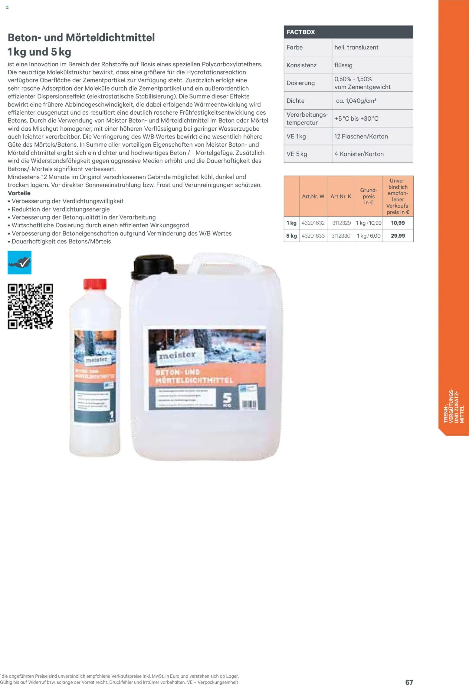 Lagerhaus  Meister Katalog 2026 gültig ab 02.01.2026 | Seite: 67