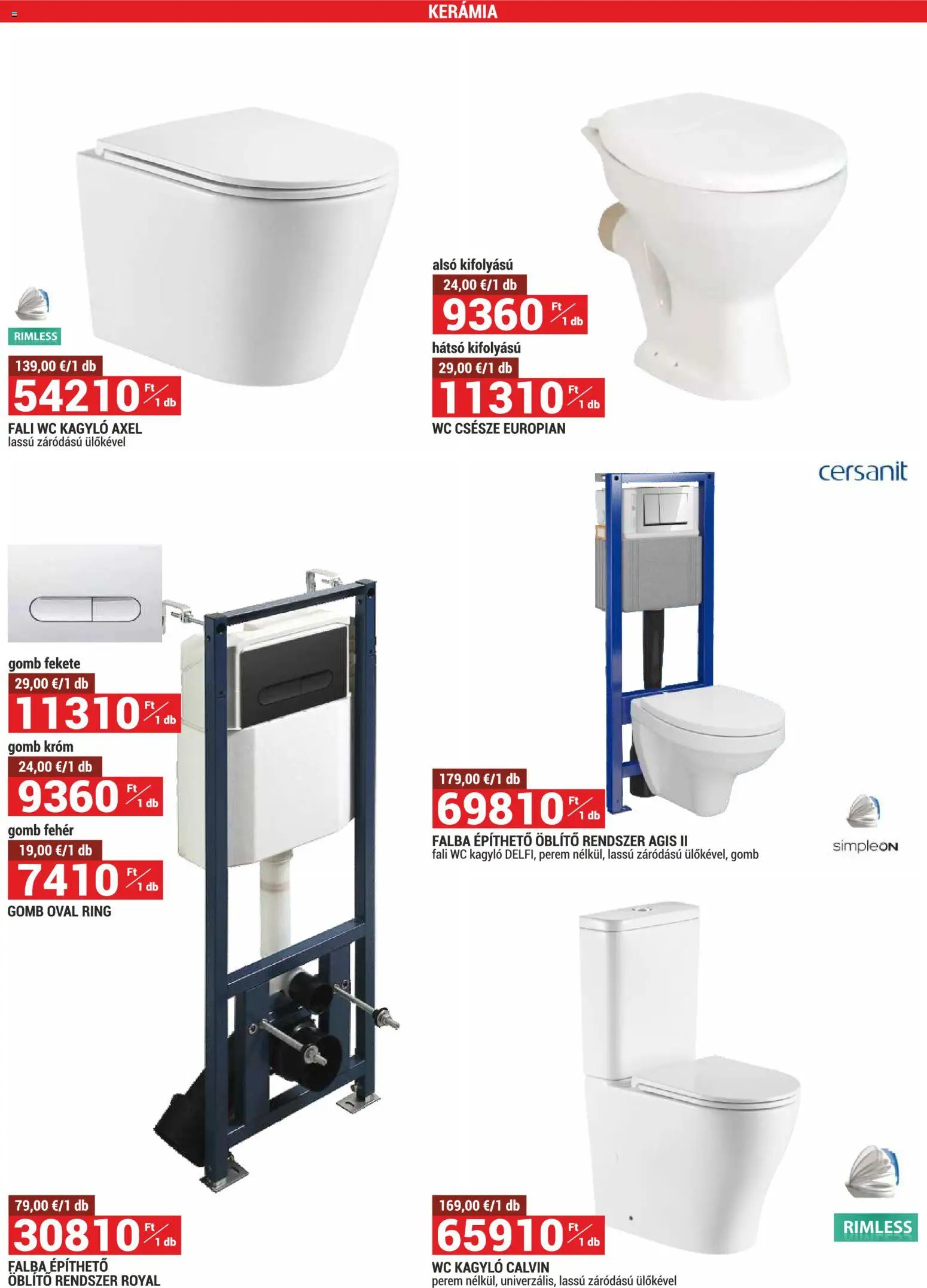 Merkury Market akciós ujság - amely érvényes a következő dátumtól: 01.03.2026 | Oldal: 39 | Termékek: Öblítő, WC