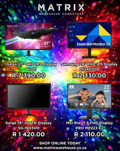 Matrix Warehouse specials catalogue – valid from 22.12.2025