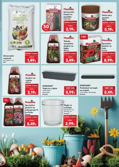 Plantella Pelargonije ili surfinije, Specijalno gnojivo za pelargonije ili surfinije komad 1 L - Pregled kataloga iz trgovine Kaufland, vrijedi od 30.03.2026 | Stranica: 7 | Proizvodi: Cvijeće, Štapići, Parkside