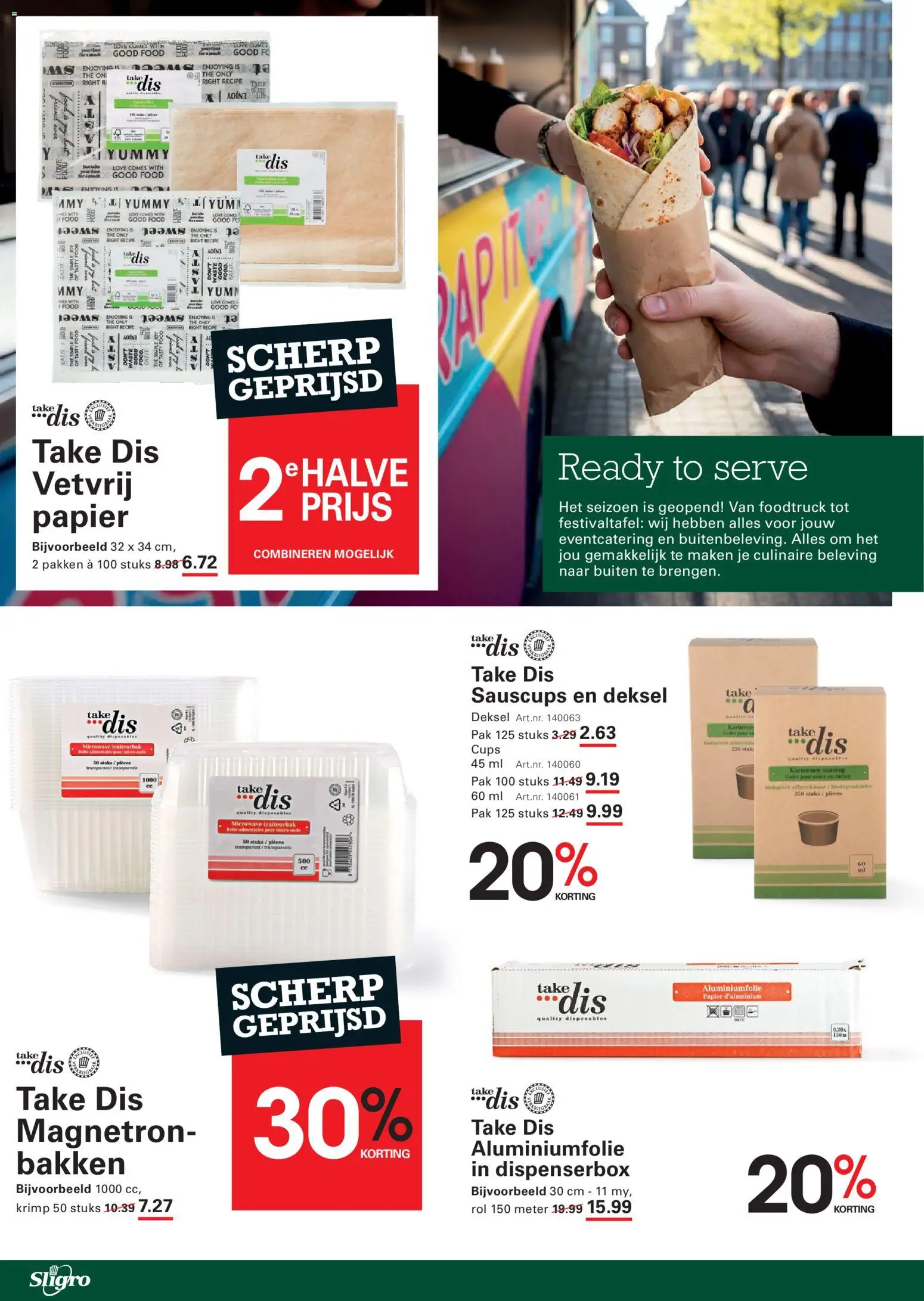 Nieuwe » Sligro folder voor Mei « is er! Ontdek geweldige aanbiedingen en bespaar. | Nederland