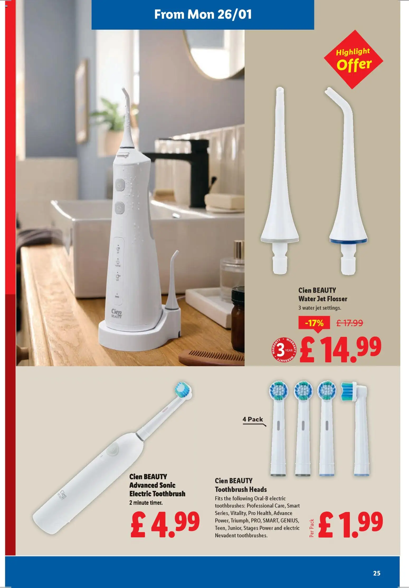 {H1} | Page: 25 | Products: Electric toothbrush