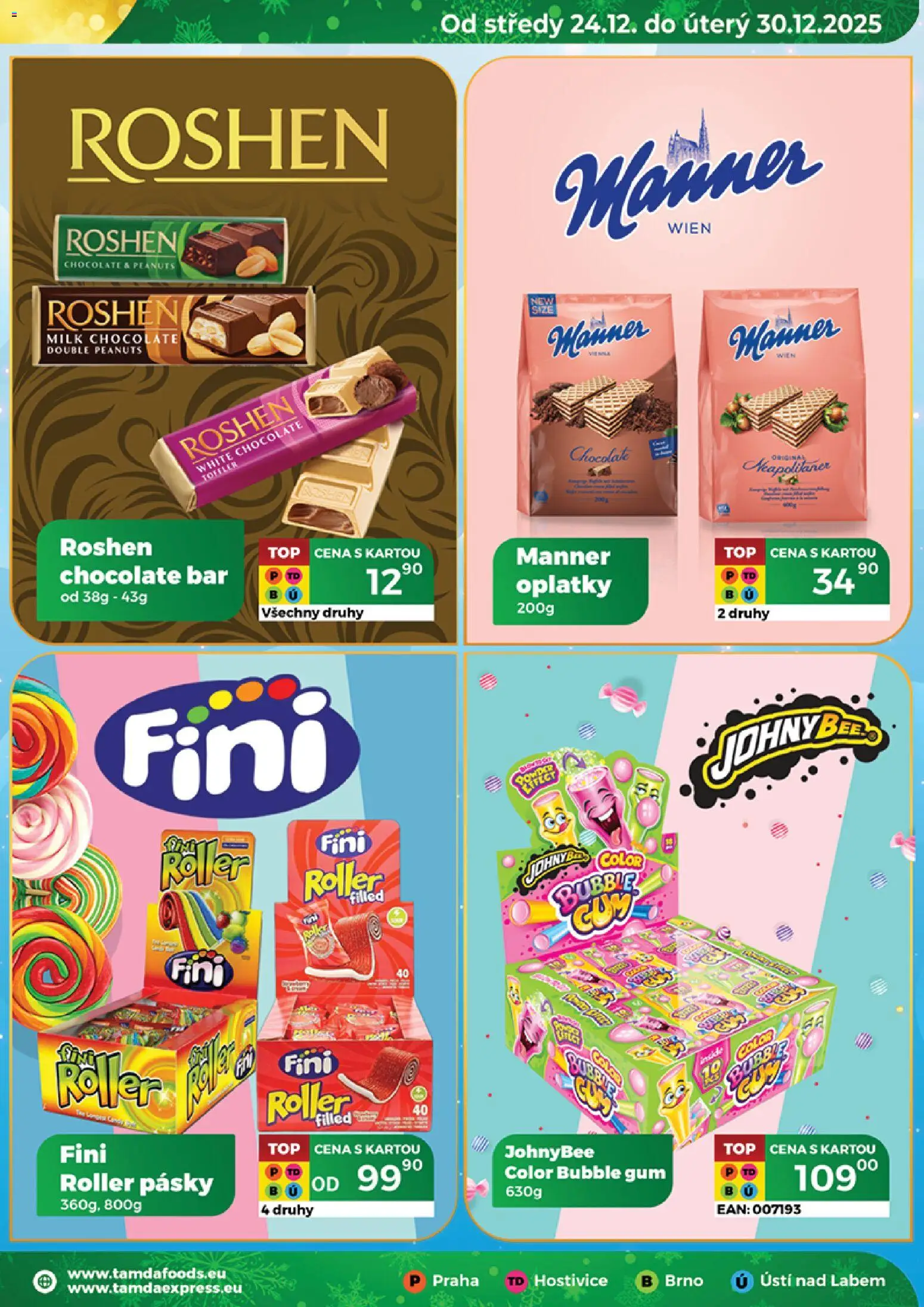 Tamda Foods leták od 24.12.2025 | Strana: 7 | Produkty: Oplatky, Milk chocolate