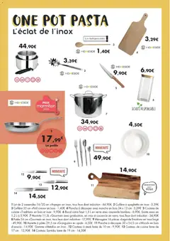 E.Leclerc - Prévisualisation de Poêle 24 cm «Gourmet», en inox, tous feux dont induction valide à partir de 17.03.2026 | Page: 30