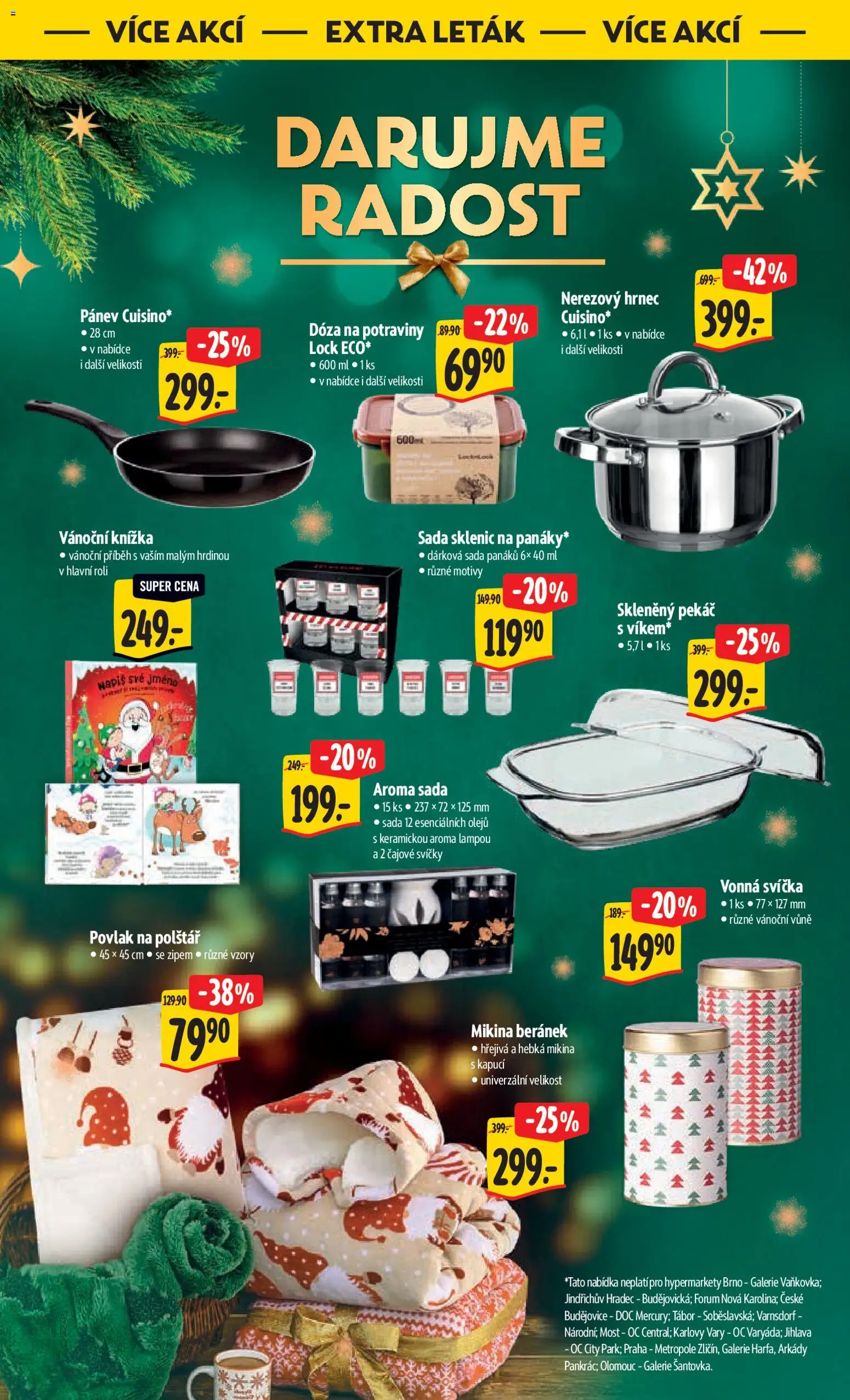 Albert leták - Hypermarket od 27.12.2025 | Strana: 51 | Produkty: Mošt, Povlak na polštář, Knížka, Čajové svíčky