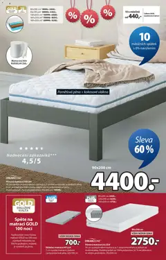 Náhled letáku JYSK leták od 31.12.2025 | Strana: 8 | Produkty: Skládací matrace, Matrace