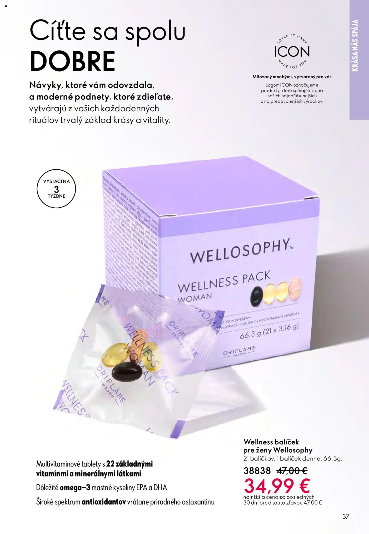 Nové Oriflame akcie – leták je platný od 06.05.2026 | Strana: 37