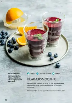  | Side: 20 | Produkter: Blåbær, Nässpray, Суміш дитяча, Strandväska