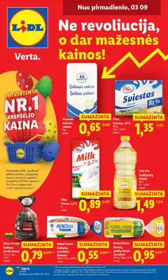LIDL leidinys galioja nuo 09.03.2026