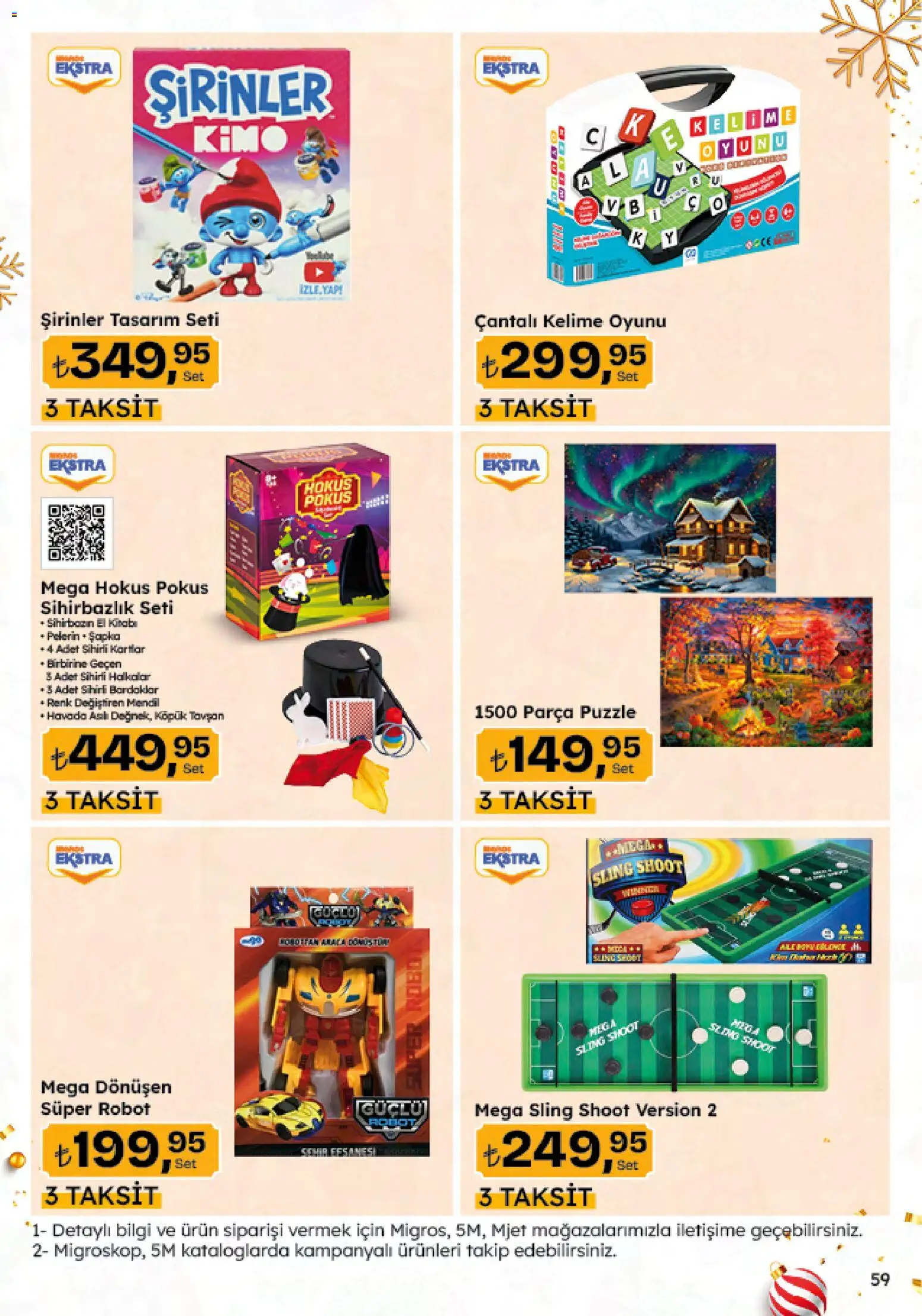 Migros Katalog - 5M Migroskop Dijital - 05.12.2025 tarihinden itibaren geçerlidir | Sayfa: 200 | Ürünler: Robot, Mendil, Şapka