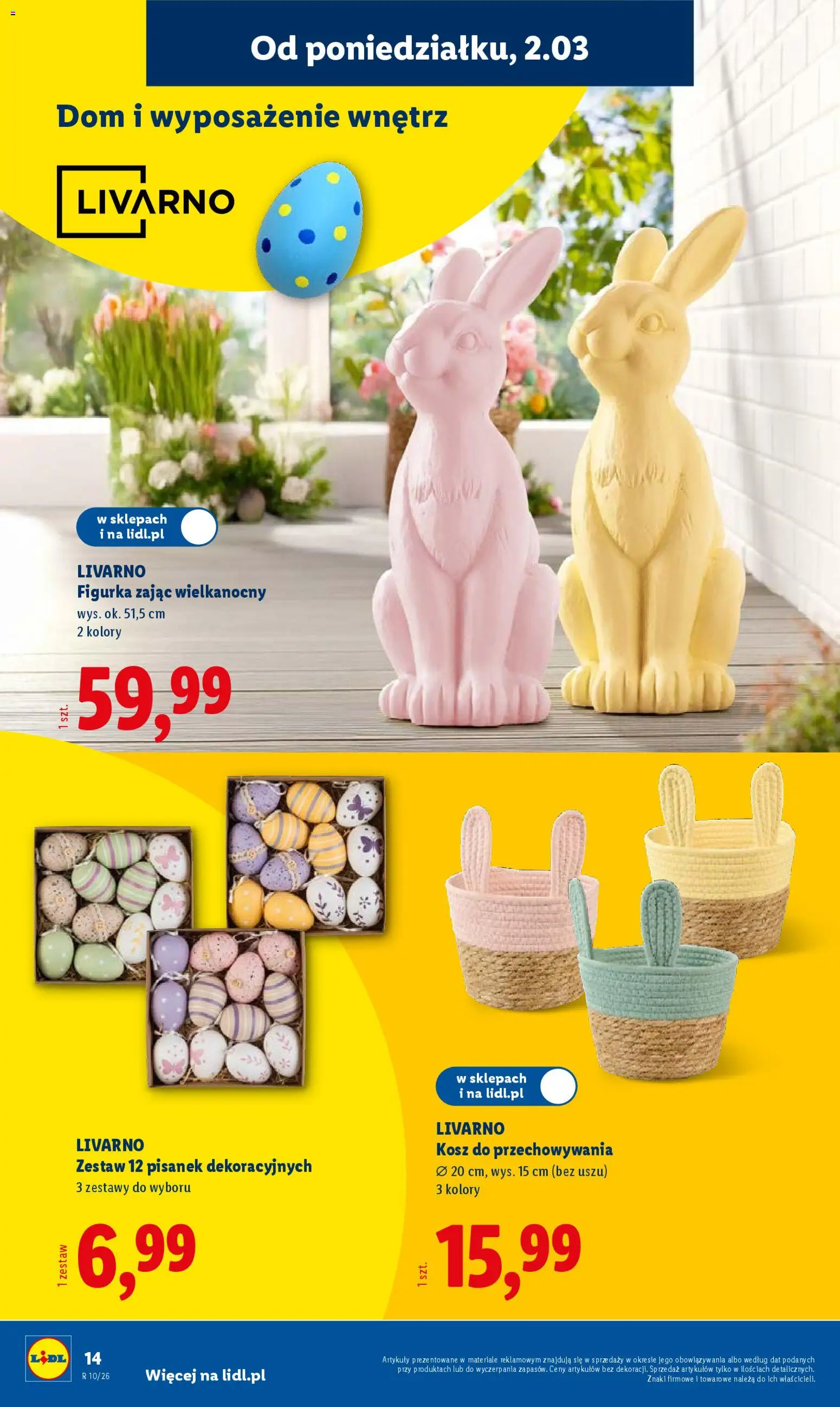 Lidl Katalog od 02.03.2026 | Strona: 16 | Produkty: Kosz