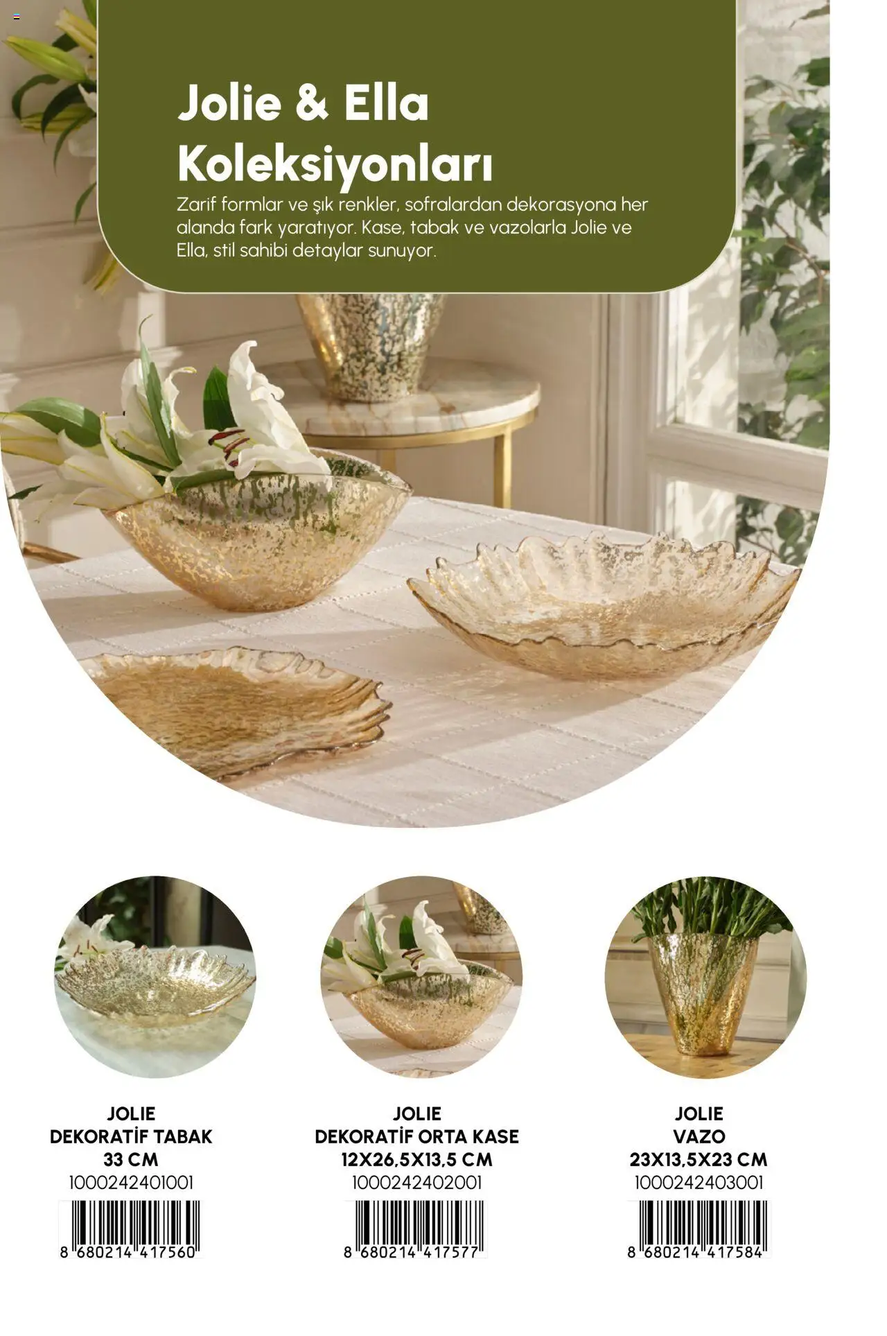 Karaca Home Katalog - 01.09.2025 tarihinden itibaren geçerlidir | Sayfa: 10 | Ürünler: Kaşe, Vazo