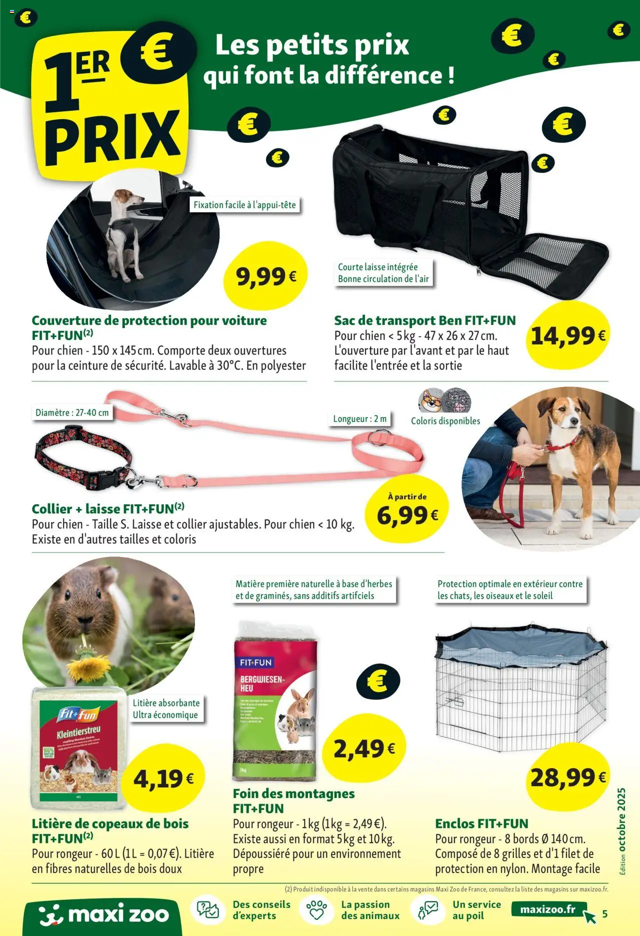 {H1} | Page: 5 | Produits: Ceinture, Sac de transport, Copeaux de bois, Collier