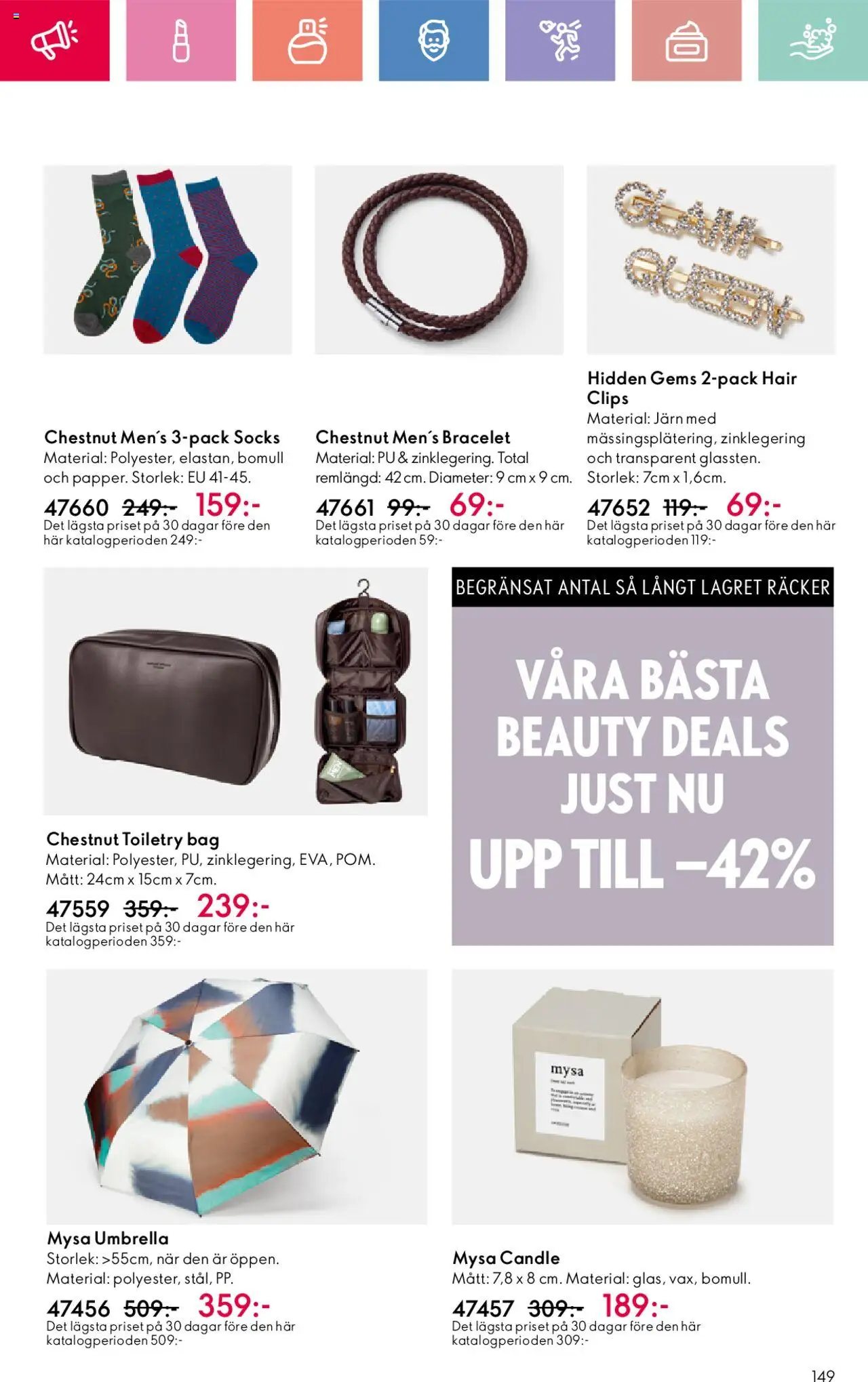 Oriflame reklamblad aktuell från 01.06.2025 | Sida: 149 | Produkter: Järn