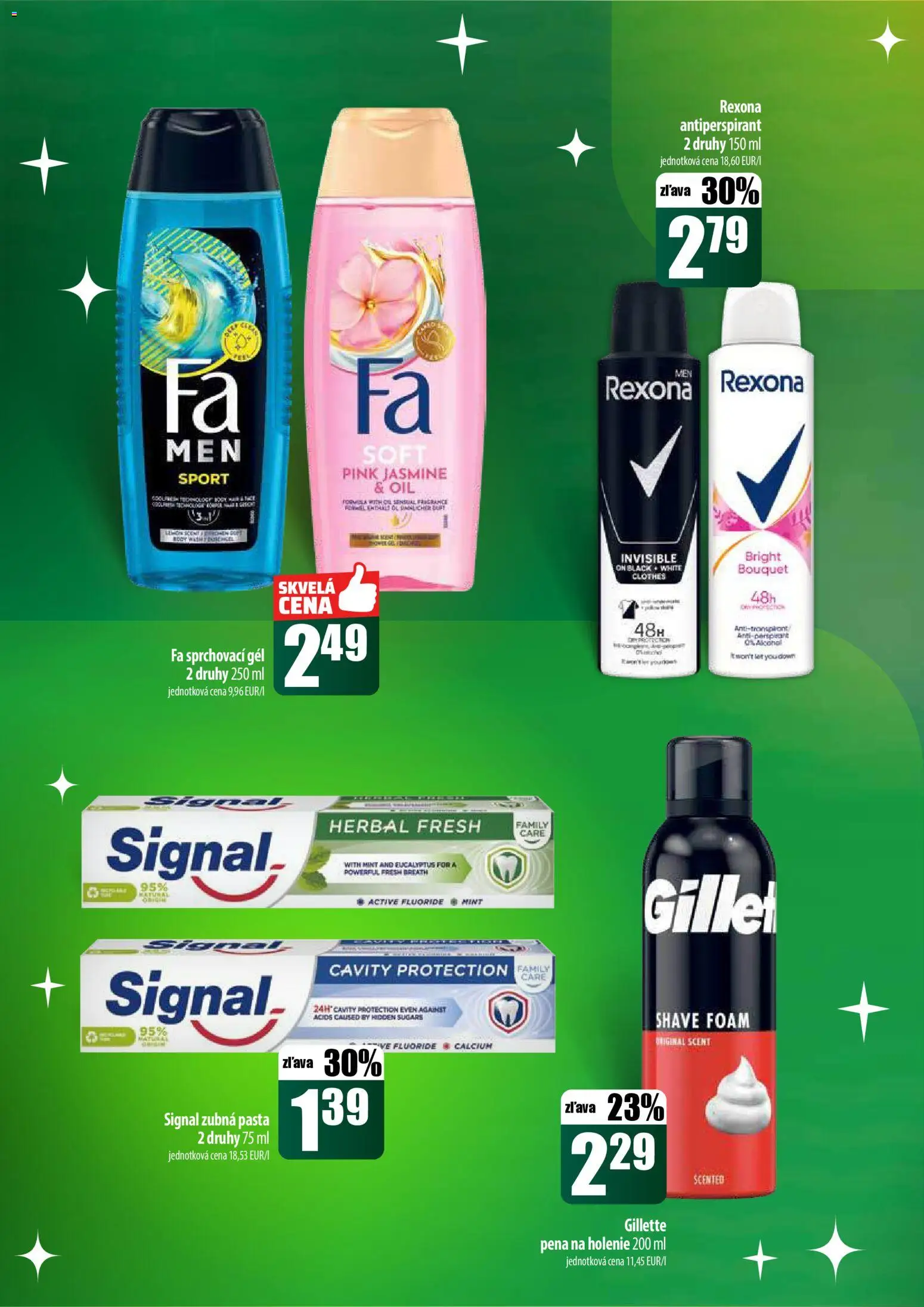 Nové COOP Jednota akcie – leták je platný od 22.12.2025 | Strana: 56 | Produkty: Pena na holenie, Antiperspirant, Zubná pasta