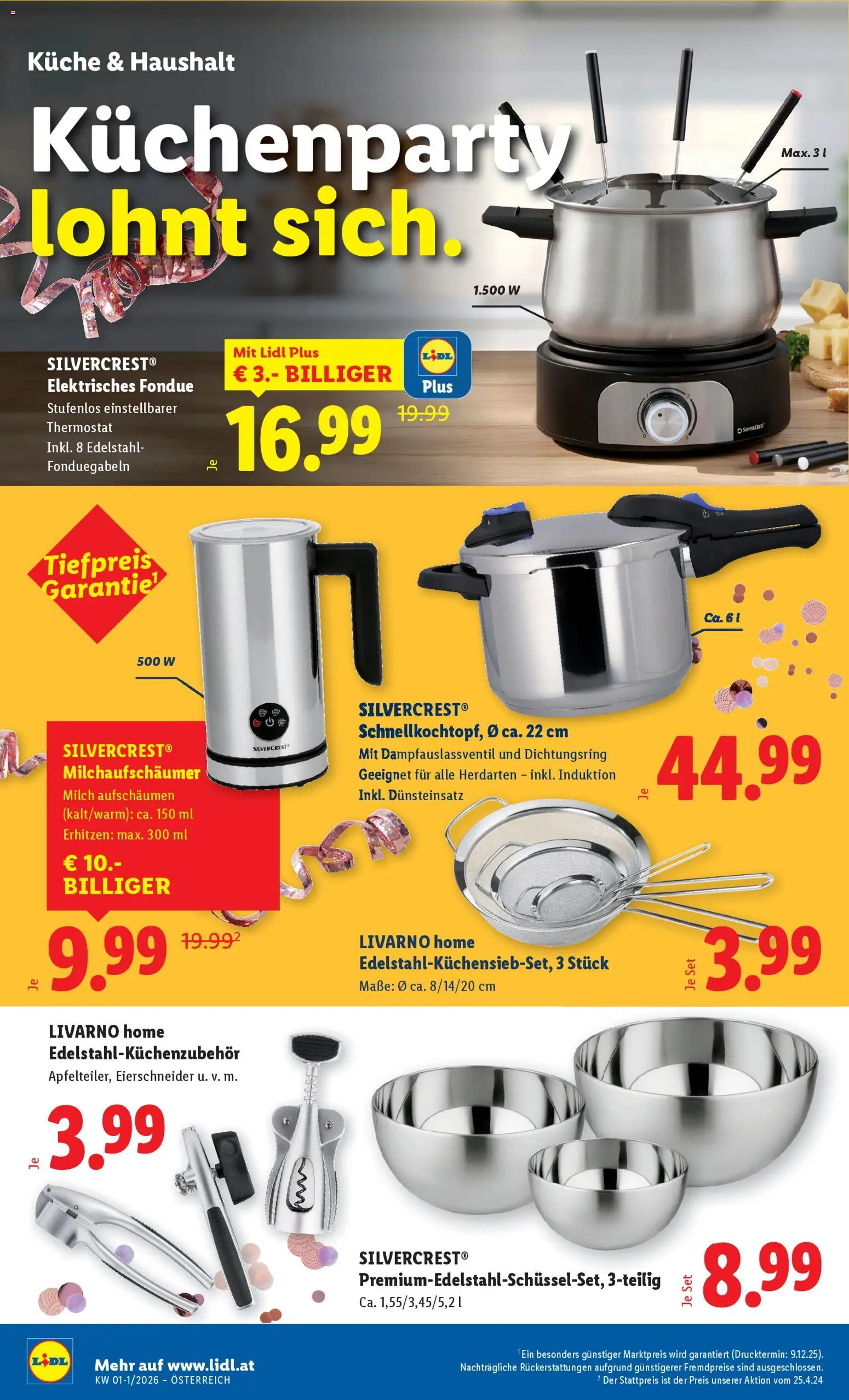 Lidl Altenmarkt im Pongau, St. Johann im Pongau, Zell am See gültig ab 27.12.2025 | Seite: 22 | Produkte: Milch