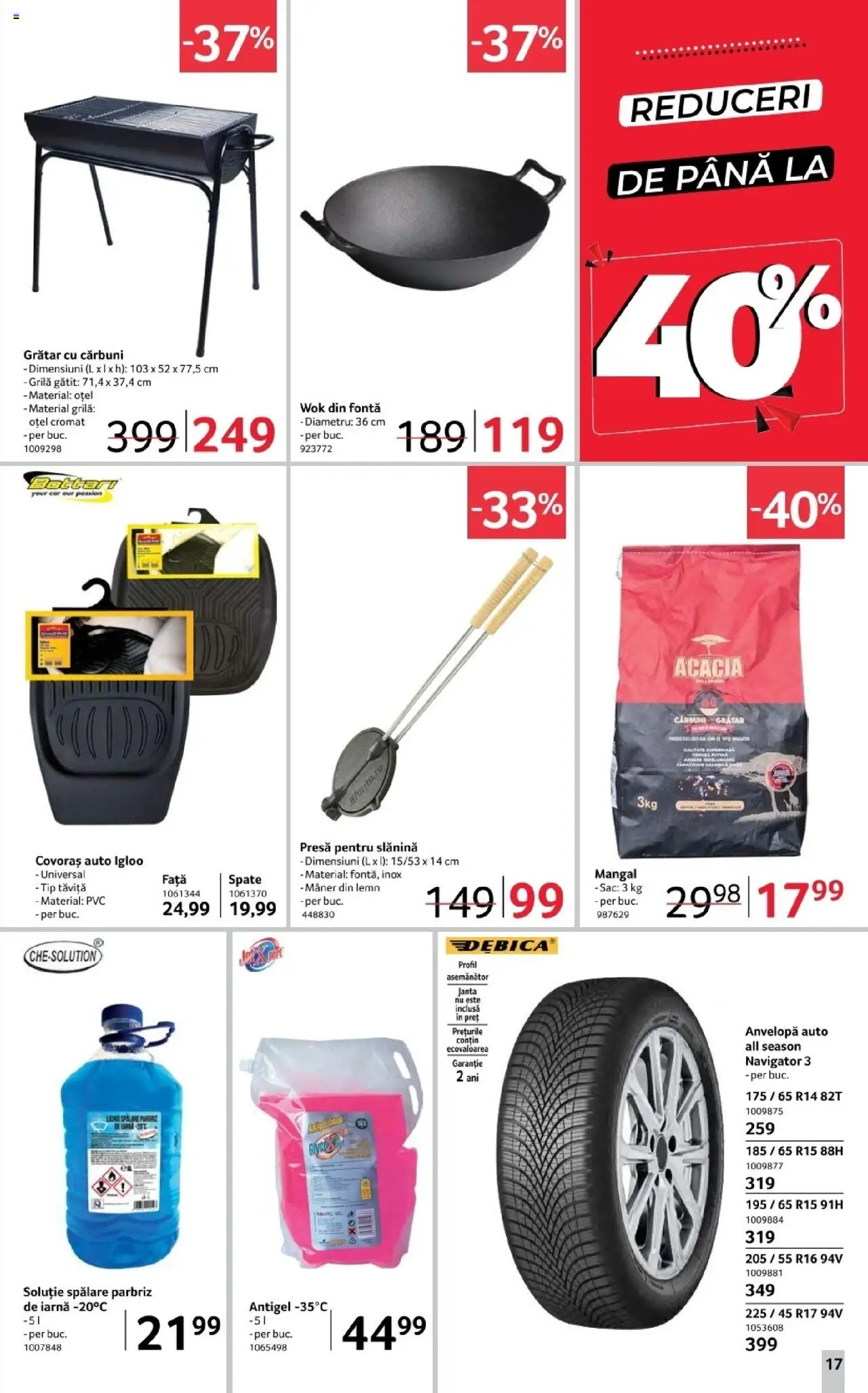Noul catalog Selgros – valabil de la 17.10.2025 | Pagină: 17 | Produse: Presă, Grătar, Mâner