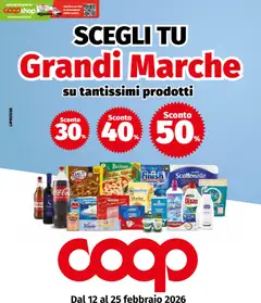 Anteprima del volantino COOP Grandi marche - La Spezia catalogo valido a partire dal 12.02.2026