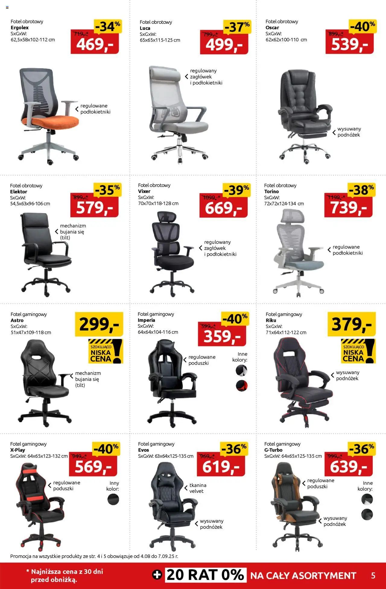 Black Red White promocje od 04.08.2025 | Strona: 5 | Produkty: Fotel