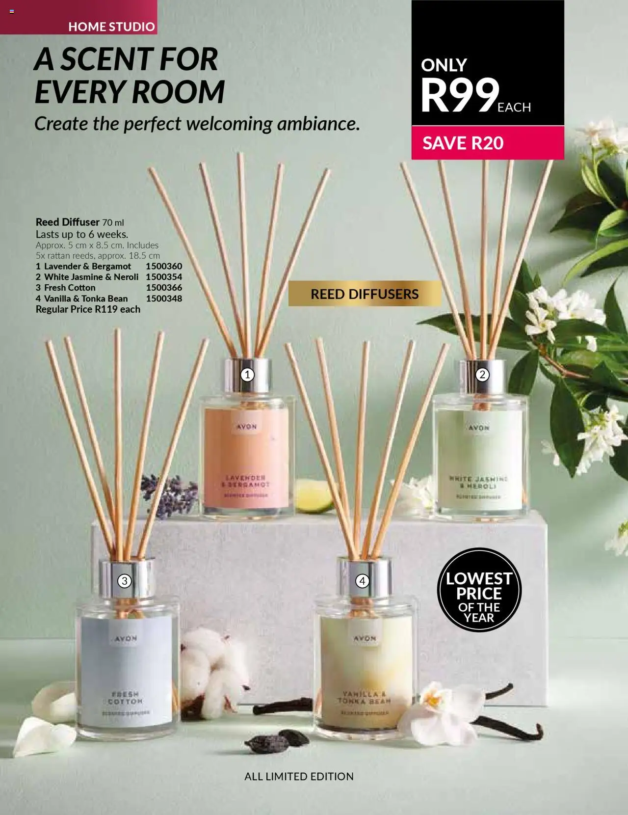 AVON Catalogue  │ valid from 01.07.2025 | Page: 146 | Products: Diffuser