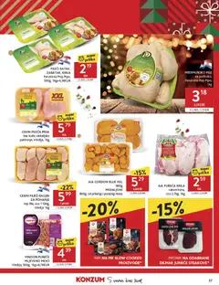 Katalog Konzum - Pregled kataloga iz trgovine Konzum, vrijedi od 27.12.2025 | Stranica: 17