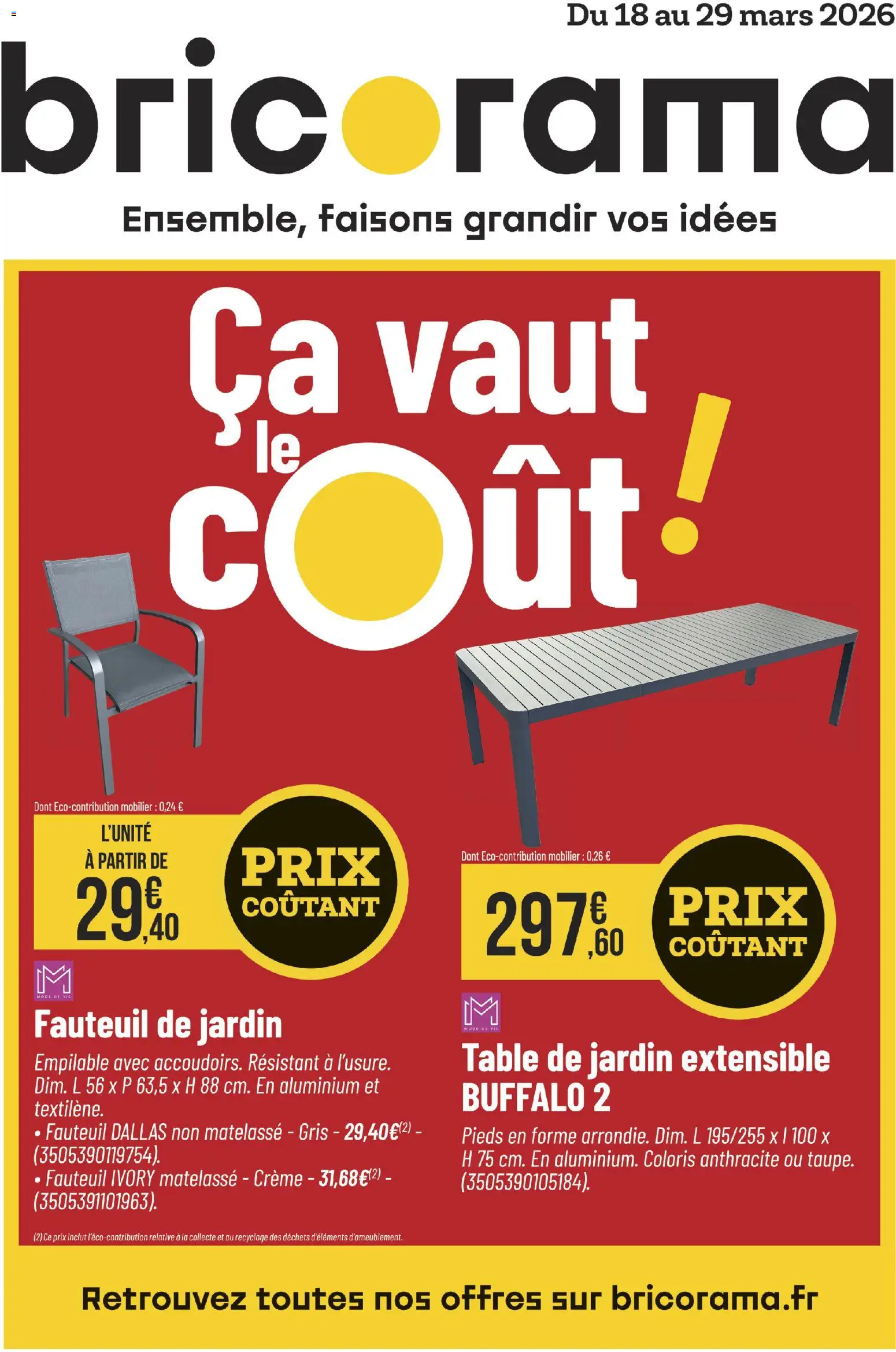 Les promos Bricorama débarquent le 18/03/2026 ! 🤯💰 | France