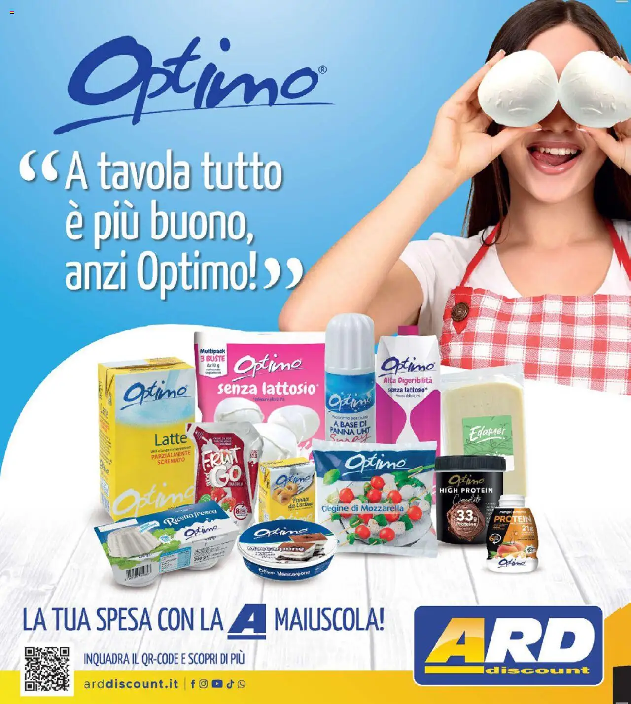 Volantino ARD Discount del 13.10.2025 | Pagina: 12 | Prodotti: Mozzarella, Latte, Ricotta, Mascarpone