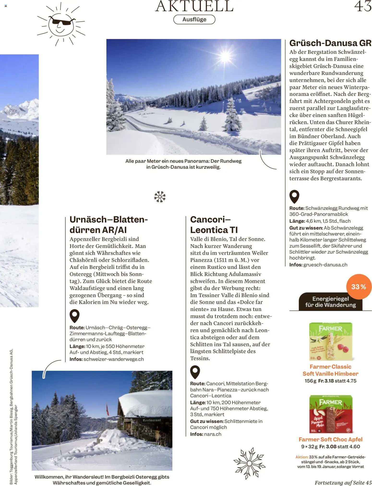 Migros Magazin – gültig ab 12.01.2026 | Seite: 43 | Produkte: Äpfel, Bilder