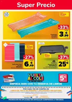 Carrefour folleto │ válido desde el 11.07.2025 | Página: 63 | Productos: Plancha, Plancha de asar, Colchoneta