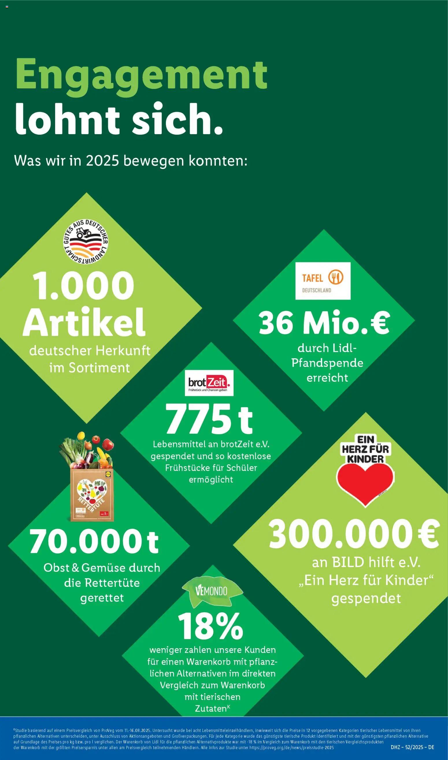 Lidl Prospekt Nagold – gültig ab 22.12.2025 | Seite: 49 | Produkte: Gemüse, Obst, Brot