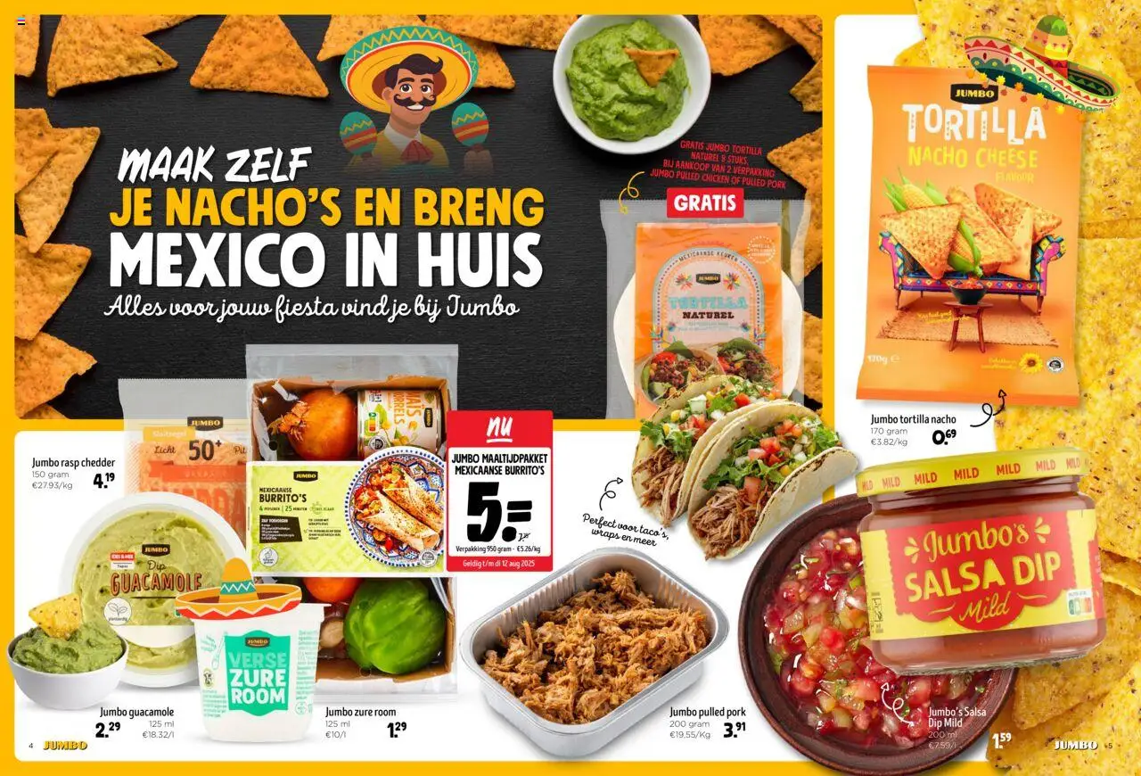  | Pagina: 3 | Producten: Zure room, Dip, Tortilla, Maïs