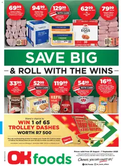 Preview of OK Foods specials valid from 25.08.2025