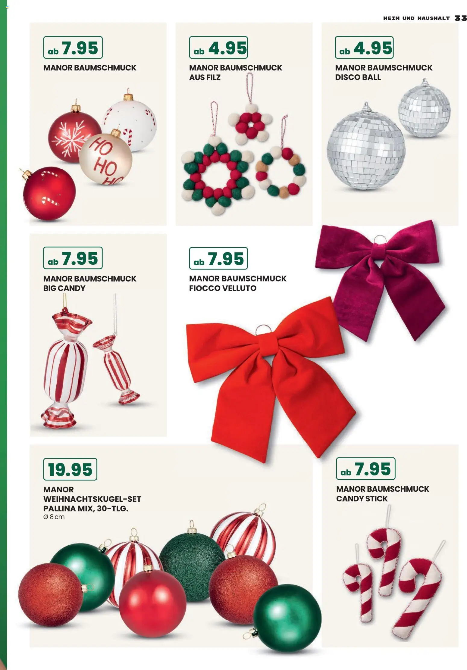 Manor Aktionen Frohes Fest für Grosse Kinder – gültig ab 06.11.2025 | Seite: 33