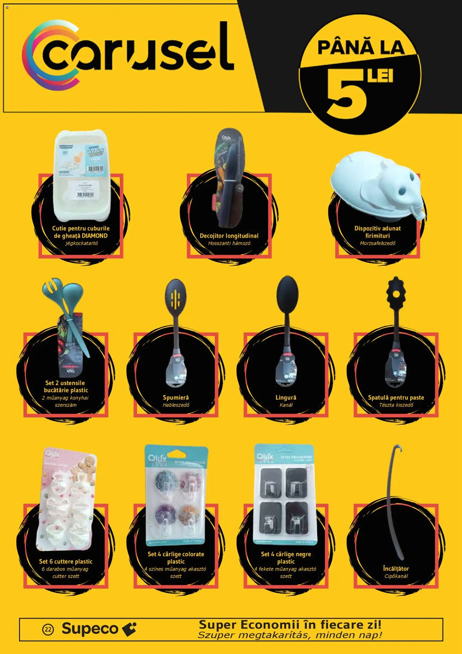 Noul catalog Supeco – valabil de la 30.04.2026 | Pagină: 22 | Produse: Cutter, Bucătărie, Cutie, Paste