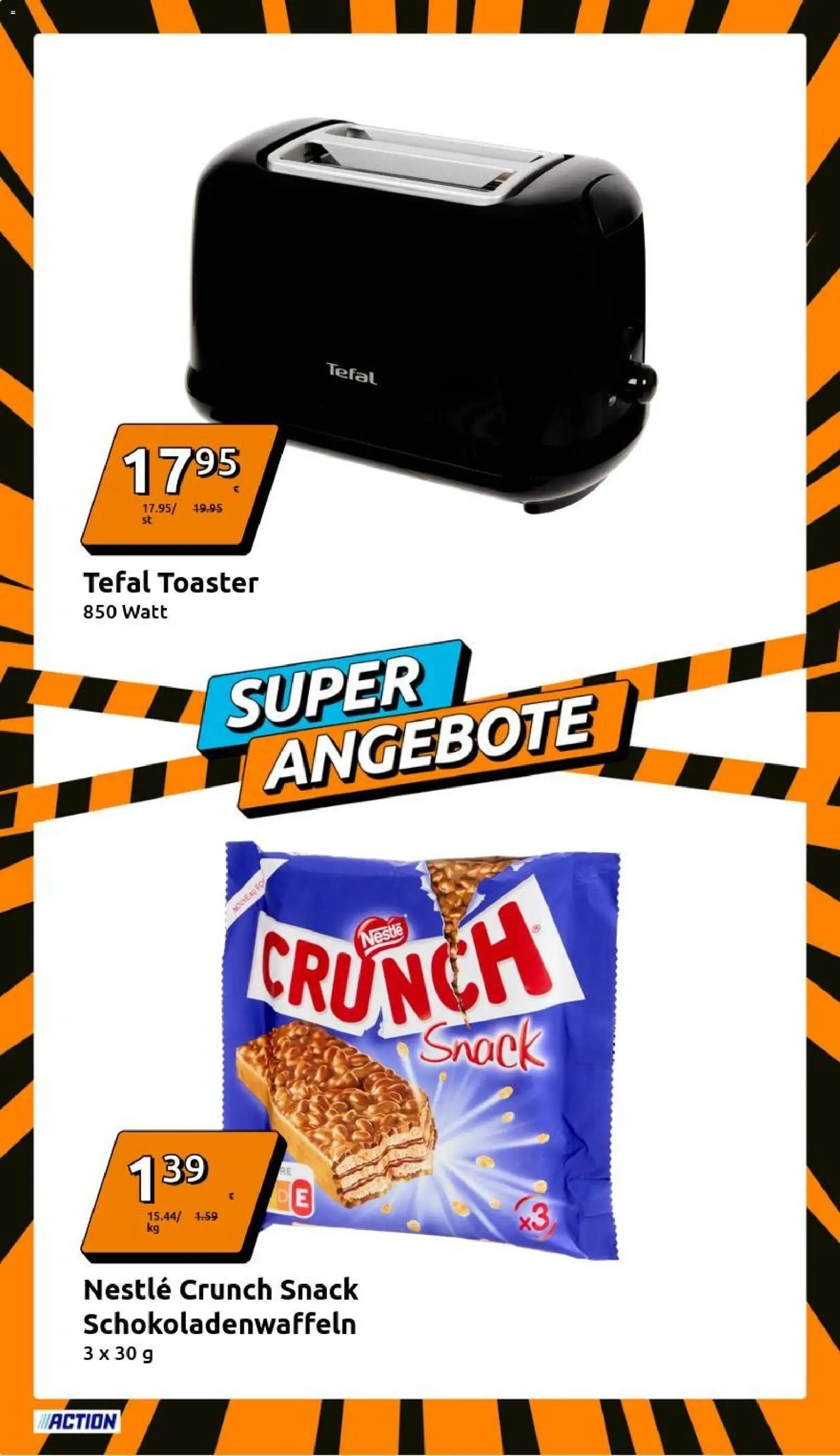 Action Flugblatt gültig ab 26.11.2025 | Seite: 14 | Produkte: Toaster
