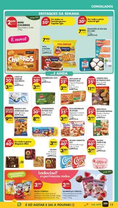 Pré-visualização CROCANTES DE FRANGO IGLO, Original/Parmesão e ervas Emb. 2 Unid. válido de 06.01.2026 | Página: 13