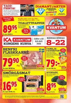 ICA Kvantum - Kungens Kurva - Förhandsvisning av reklamblad från butik ICA Kvantum aktuell från 05.01.2026