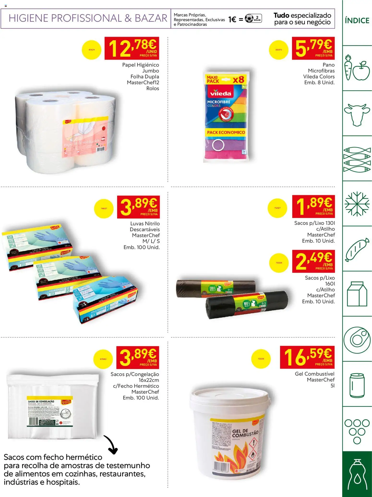 Recheio Horeca Madeira │ válido de 28.04.2026 | Página: 37 | Produtos: Luvas, Papel higiénico