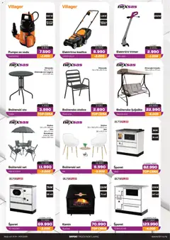 Tri O katalog - pregled Tri O kataloga - važi od 15.04.2026 | Strana: 2 | Proizvode: Baštenska stolica, Sto, Kosilica, Ljuljaška