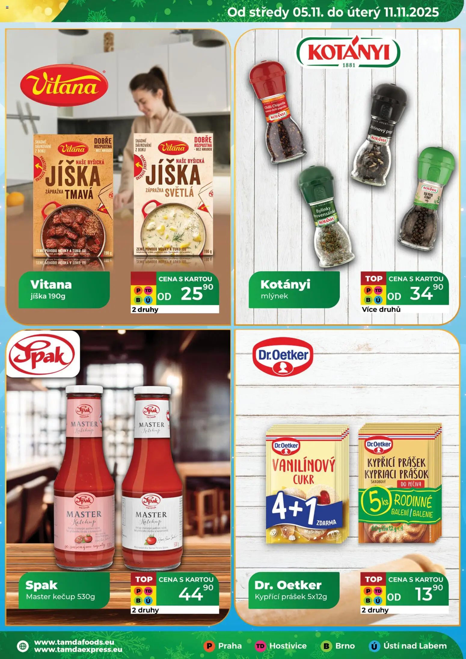 Tamda Foods leták od 05.11.2025 | Strana: 13 | Produkty: Jíška, Kečup, Mlýnek, Cukr