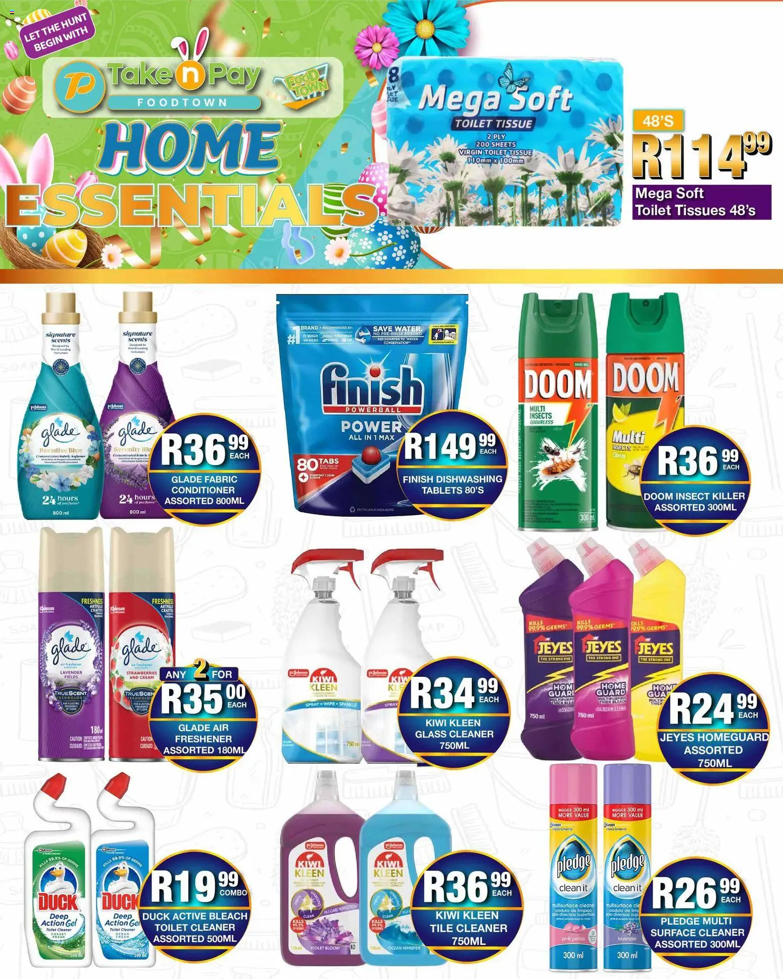 New Take n Pay catalogue – valid from 23.03.2026 | Page: 31 | Products: Bleach, Conditioner, Cream, Soap
