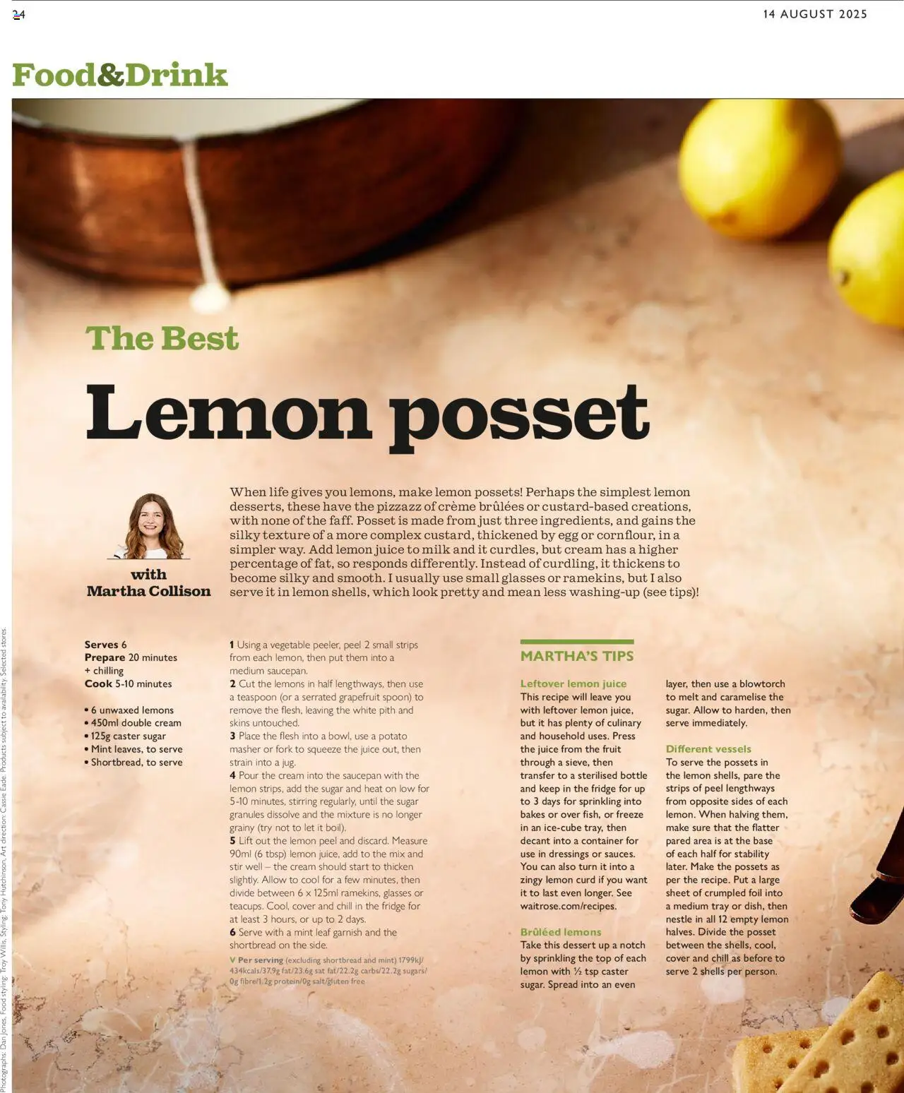  | Page: 24 | Products: Lemon juice, Fork, Juice, Container