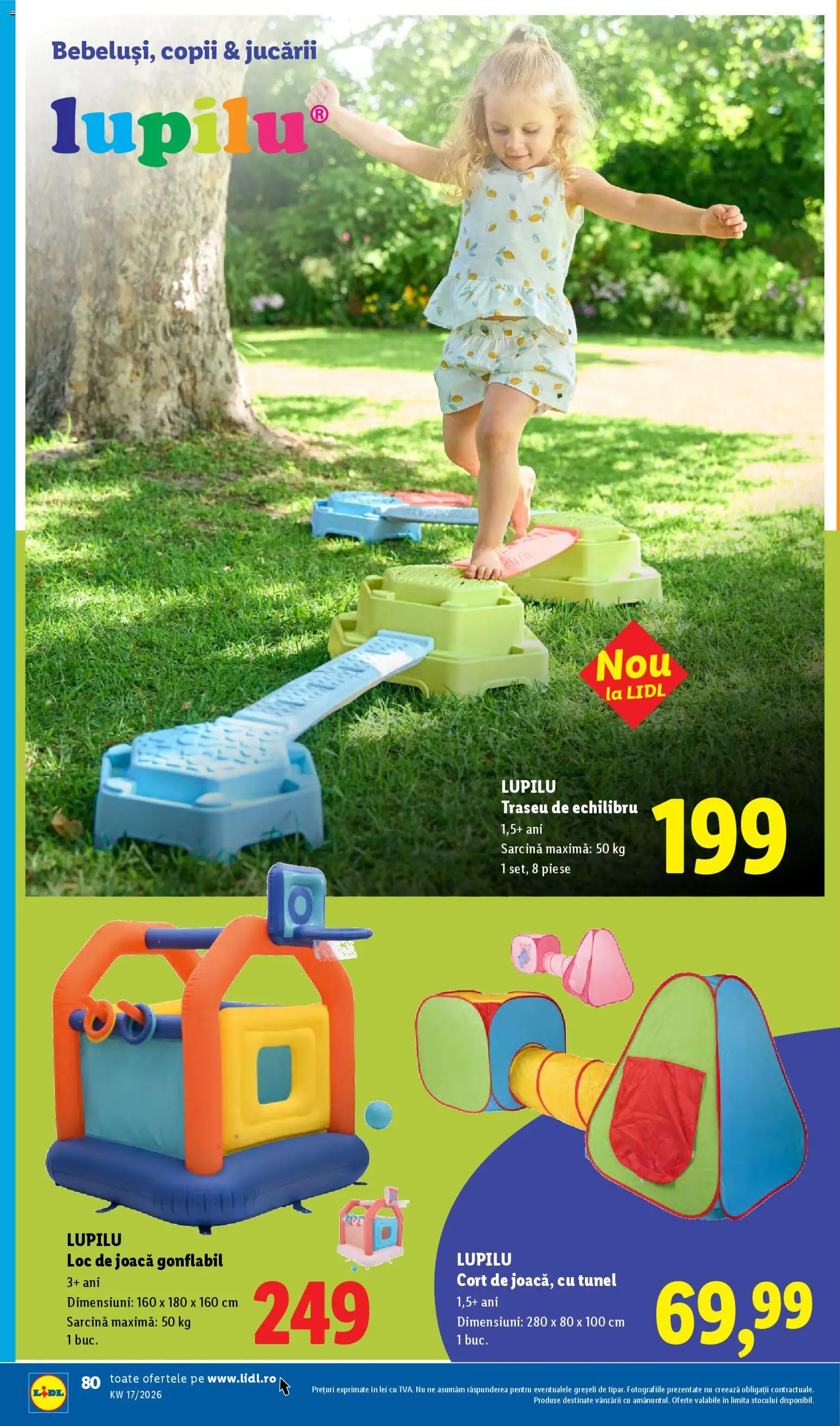 Noul catalog Lidl – valabil de la 20.04.2026 | Pagină: 80 | Produse: Cort