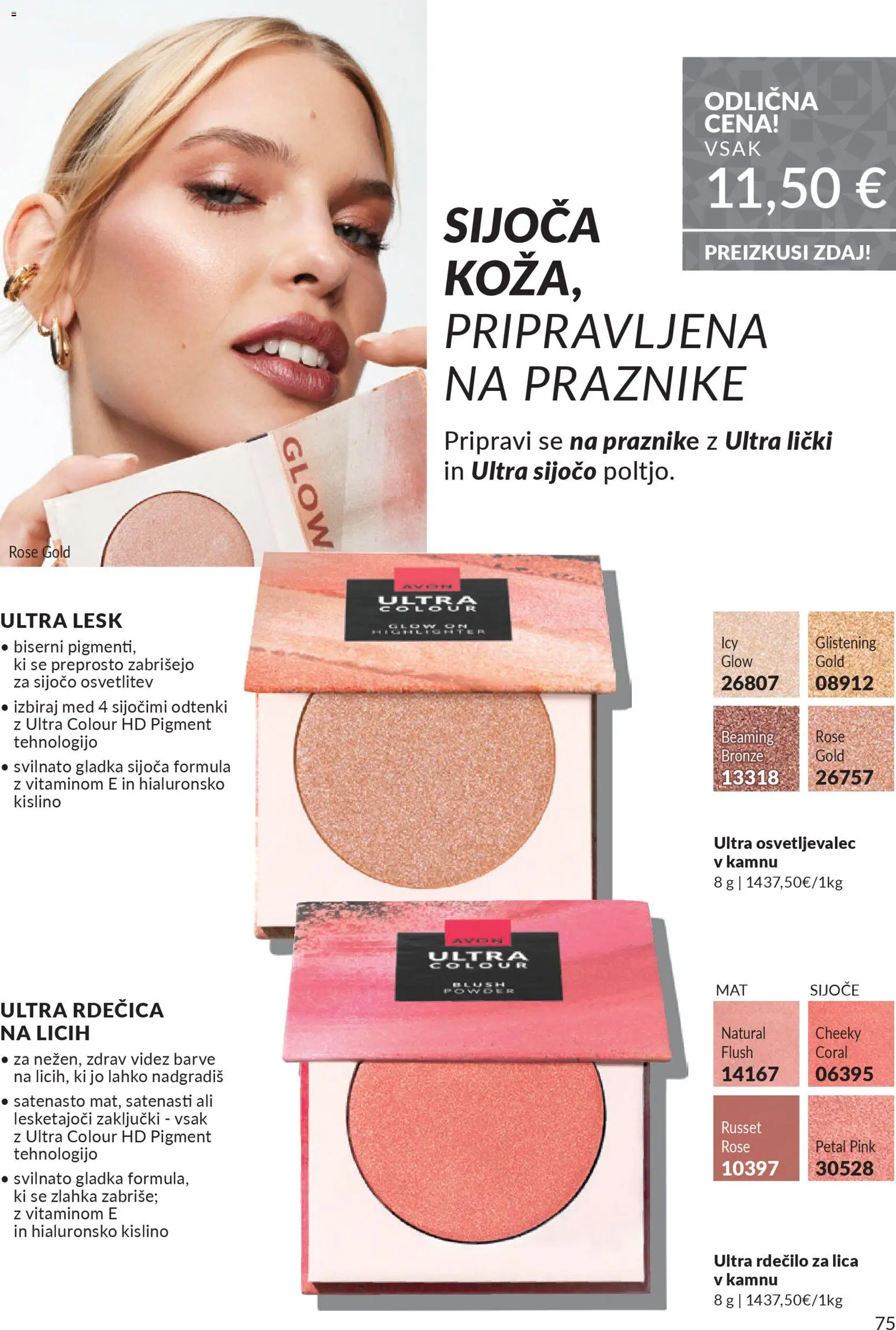 Novi Avon katalog ponudbe – veljaven od 01.10.2025 | Stran: 75 | Izdelki: Rdečilo za lica