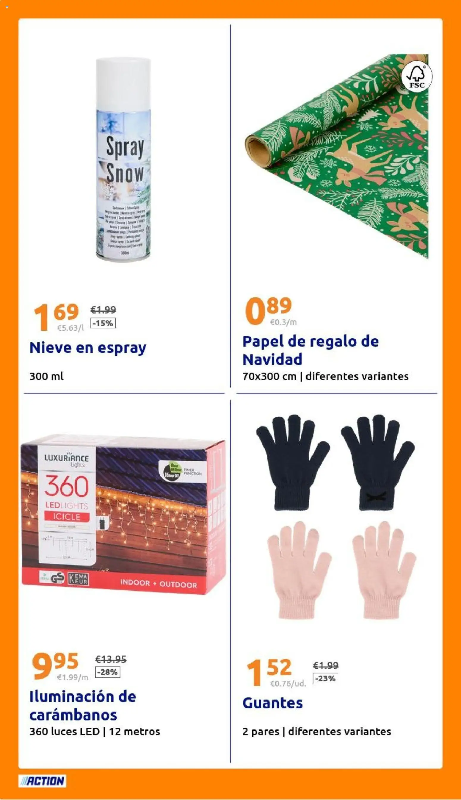 Action - Action ES week 51 2025 │ válido desde el 17.12.2025 | Página: 20 | Productos: Κρέμα μαλλιών, Guantes, Galette de chaise