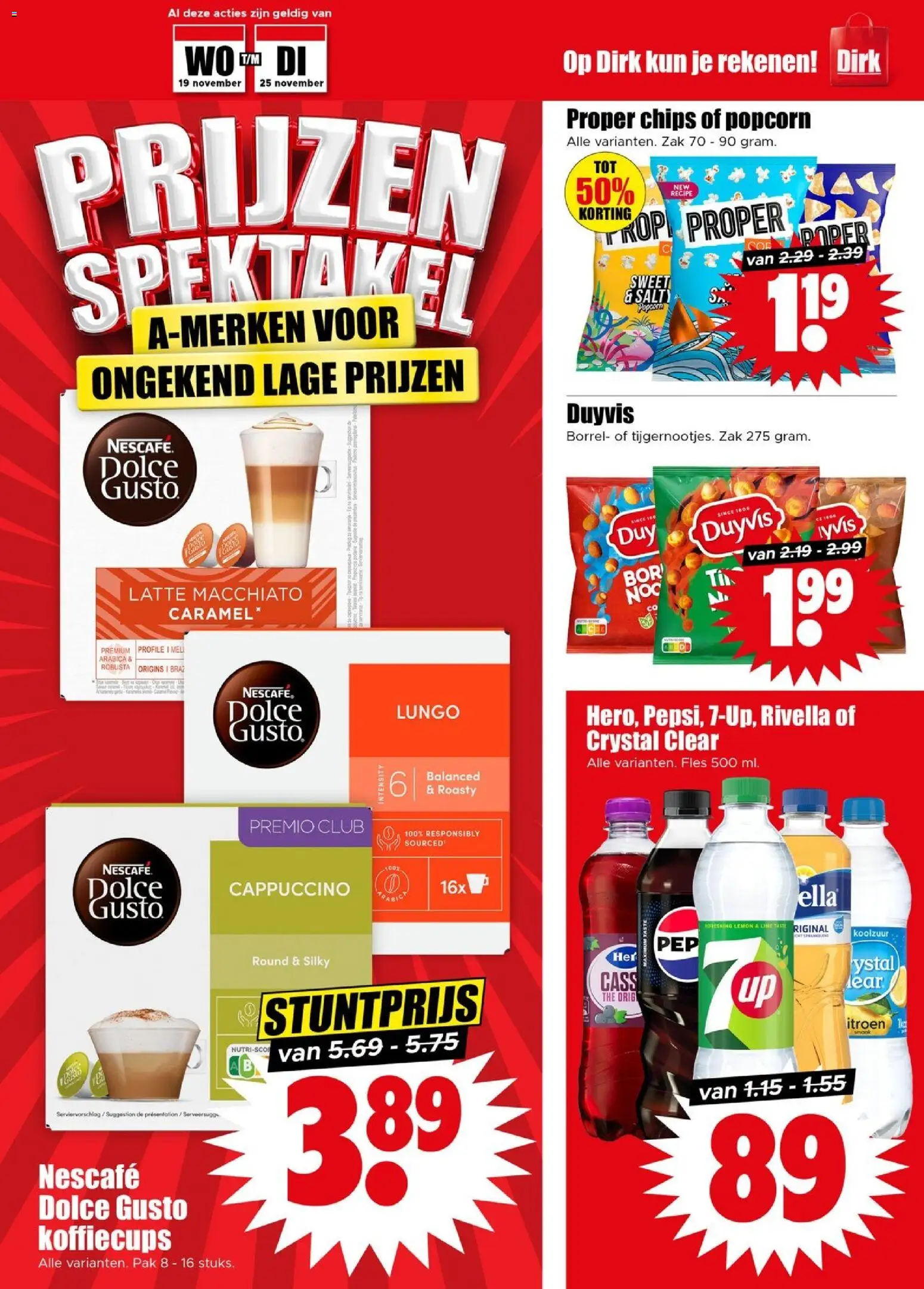 {H1} | Pagina: 23 | Producten: Fles, Zak, Nescafe, Cappuccino