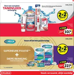 parodontax MONDWATER ACTIVE GUM HEALTH TANDVLEES, parodontax mondwater voor active gum health en tandvlees - Voorbeeld van een folder van Kruidvat, geldig van 03.02.2026 | Pagina: 33 | Producten: Gum, Tandpasta, Mondwater, Kan